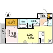 エスポワールHの間取り画像