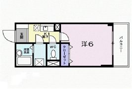 パピヨン青木の間取り画像