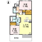 ソレーユ・コートの間取り画像