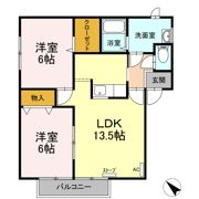 グランメールキヨミの間取り画像