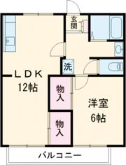 フレグランスリッチⅡの間取り画像