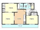 シャガール桜川の間取り画像