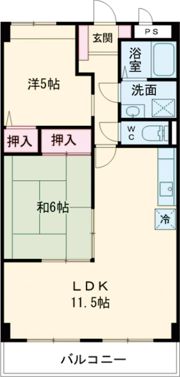ベル野田の間取り画像