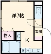 キュービック24 Aの間取り画像