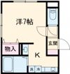 キュービック24 Aの間取り画像