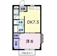 エルディム高南台の間取り画像