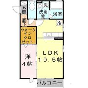 ブランミュールの間取り画像