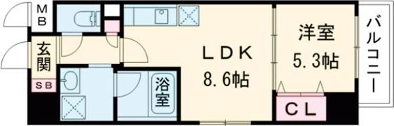 シルエラ甲南山手の間取り画像