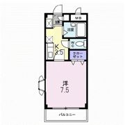 フロンテージの間取り画像