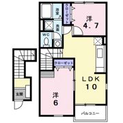 セントポーンズCの間取り画像