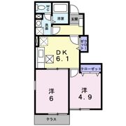 プラシードBの間取り画像