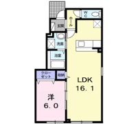 コンフォートⅢの間取り画像