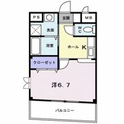カサ・デローザの間取り画像