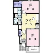 エスポワールⅠの間取り画像