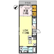 クラタス平野 3の間取り画像