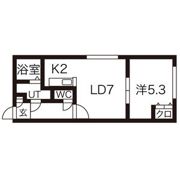ルクル 21の間取り画像