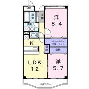 レッドリバーズの間取り画像