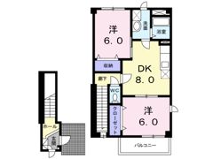 サンファミールの間取り画像