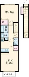 サンフラワーB棟の間取り画像