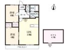 SERAI八番館 A棟の間取り画像