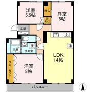 コンフォート桂木の間取り画像