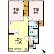 アムール和の間取り画像