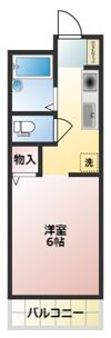 パナハイツ本庄の間取り画像