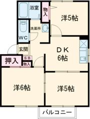 ラフォーンヴィラ C棟の間取り画像