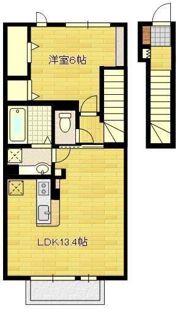 スターレット尼寺の間取り画像