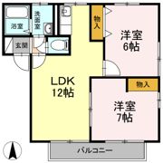 ホワイトプレミールの間取り画像