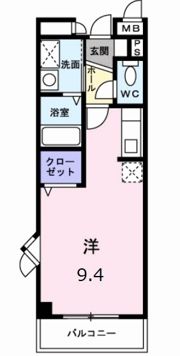 サンセールパレの間取り画像