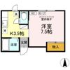 メイユール千羽 Aの間取り画像