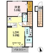 メゾンソレイユ・カトルの間取り画像