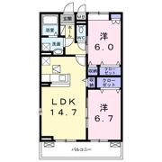 ディアレーヴの間取り画像