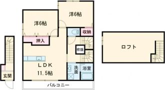 ドゥーズィエム・メゾンの間取り画像