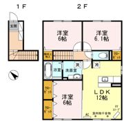 セジュール若松町の間取り画像