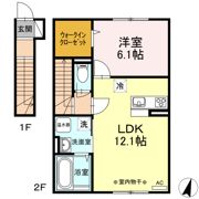 ヤードアイリー Bの間取り画像