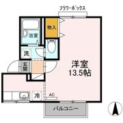 セジュール泉山の間取り画像