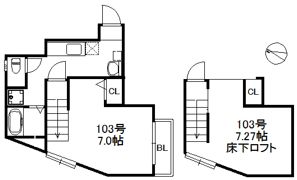 Succeed innの間取り画像