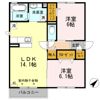ブランシェール Aの間取り画像