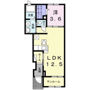 ポルトボヌールⅡの間取り画像