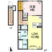 ブリーズ Dの間取り画像