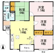 サンウェーヴの間取り画像