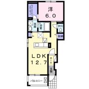 ハレ オオノ ⅲの間取り画像