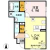 ラフィーネ東城北の間取り画像