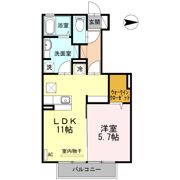 リシェス16の間取り画像