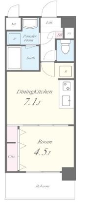 LSC川西の間取り画像