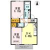 グリーンコーポユリ A棟の間取り画像