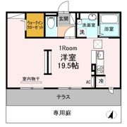 ディアレストコート大和の間取り画像