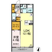 トレゾールブランの間取り画像